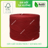 Dây giấy xoắn tròn 1 sợi màu đỏ